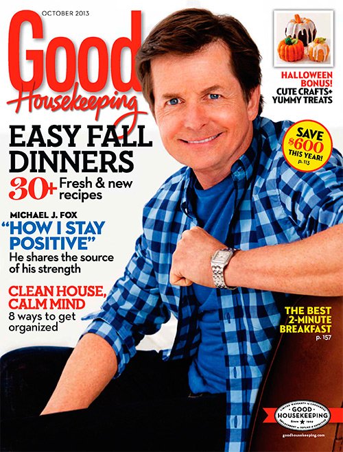 Michael J. Fox (2013.10. Good Housekeeping)