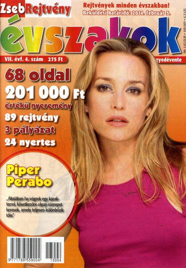 Piper Perabo (2013 sz, ZsebRejtvny vszakok) 