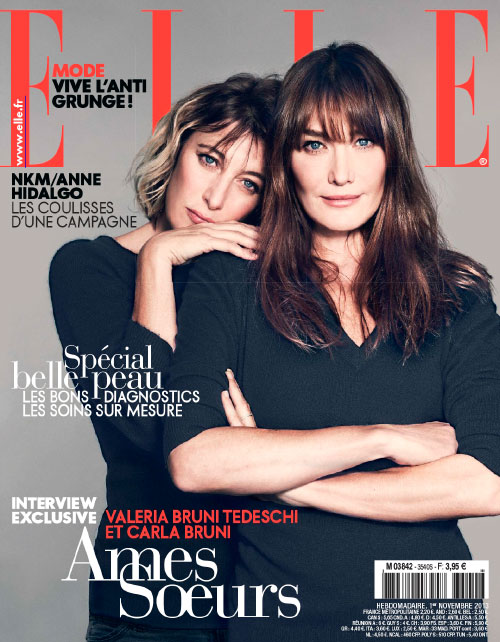 Valeria Bruni Tedeschi & Carla Bruni (2013.11.01. Elle) 