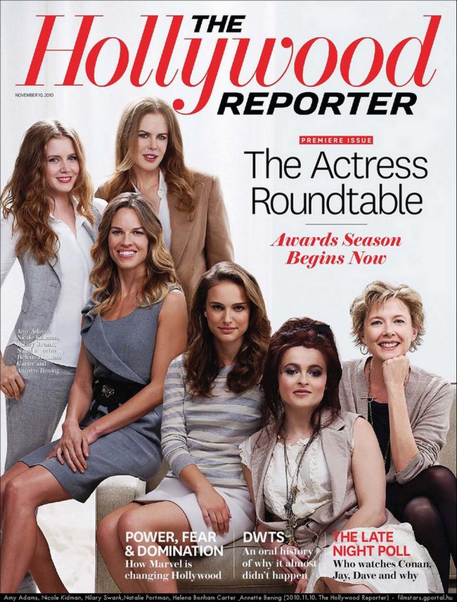 Amy Adams, Nicole Kidman, Hilary Swank,Natalie Portman, Helena Bonham Carter, Annette Bening