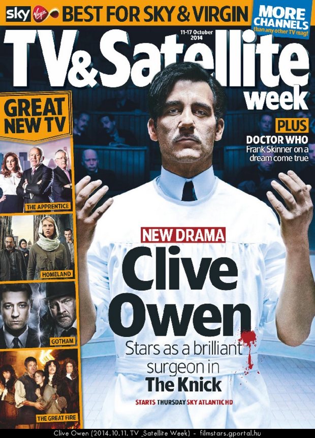 Clive Owen (2014.10.11. TV & Satellite Week)