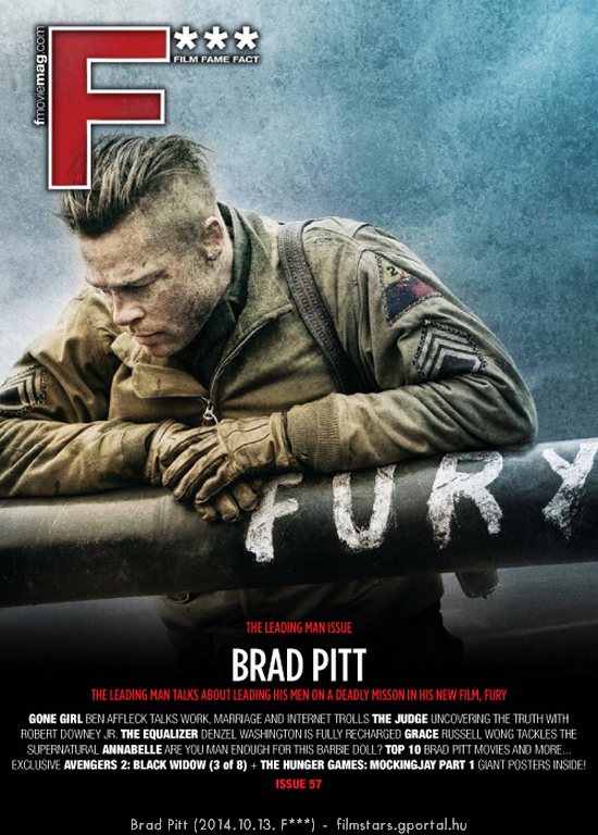 Brad Pitt (2014.10.13. F***)