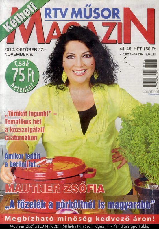 Mautner Zsfia (2014.10.27. Ktheti rtv msormagazin)