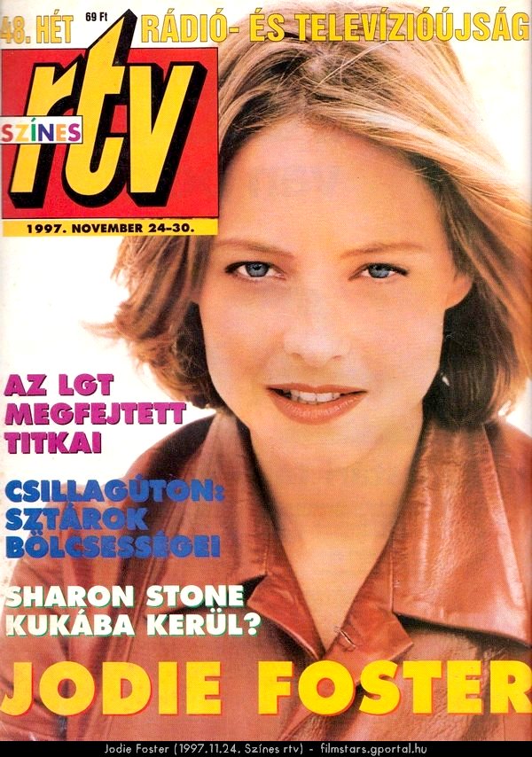 Jodie Foster (1997.11.24. Sznes rtv)