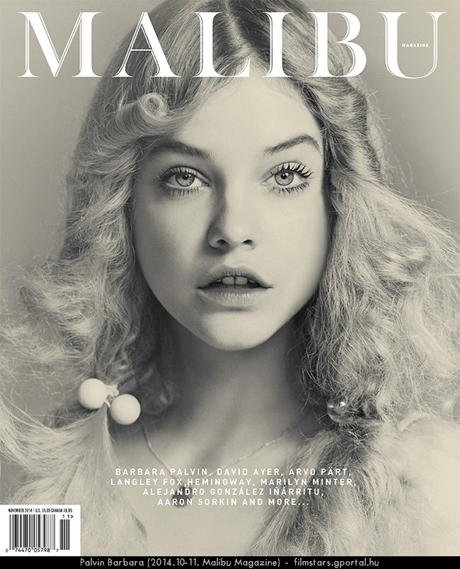 Palvin Barbara (2014.10-11. Malibu Magazine)