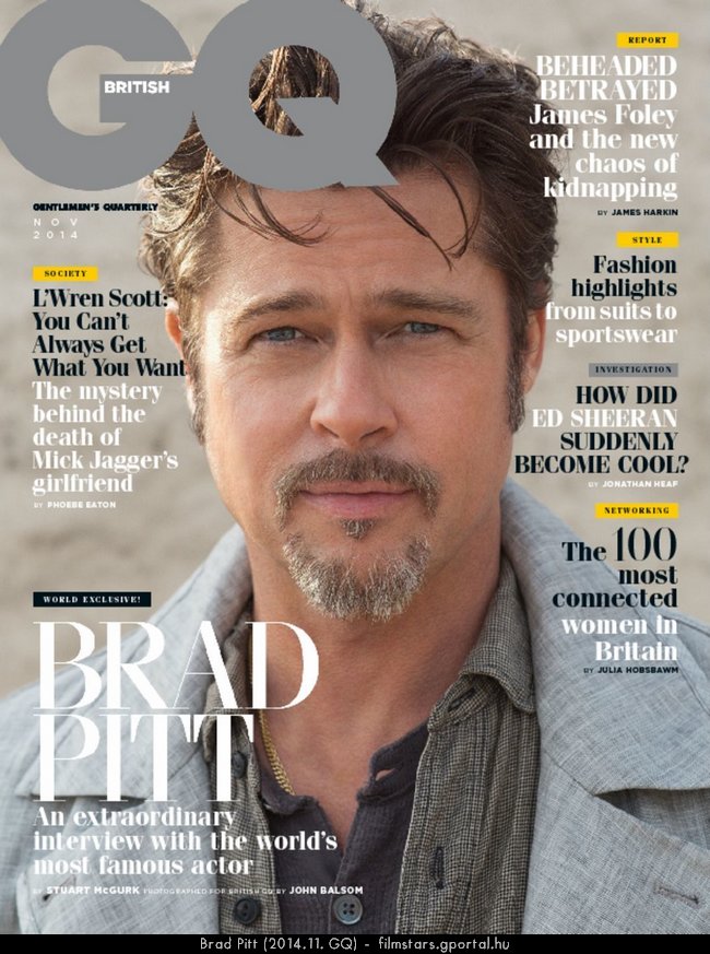 Sztrlexikon - Brad Pitt letrajzi adatok, kpek, filmek, hrek