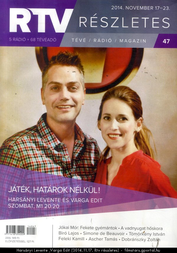 Harsnyi Levente & Varga Edit (2014.11.17. Rtv rszletes)