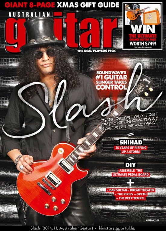 Slash (2014.11. Australian Guitar)