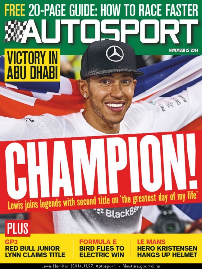 Lewis Hamilton (2014.11.27. Autosport)