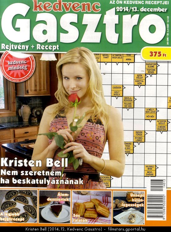 Kristen Bell (2014.12. Kedvenc Gasztro)