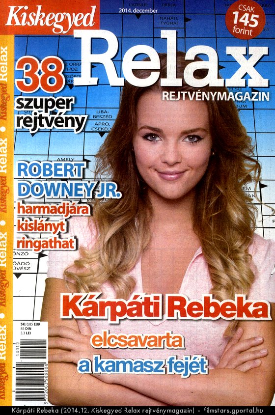 Krpti Rebeka (2014.12. Kiskegyed Relax rejtvnymagazin)