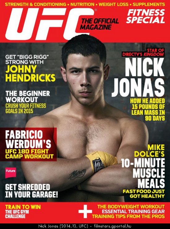 Nick Jonas (2014.12. UFC)