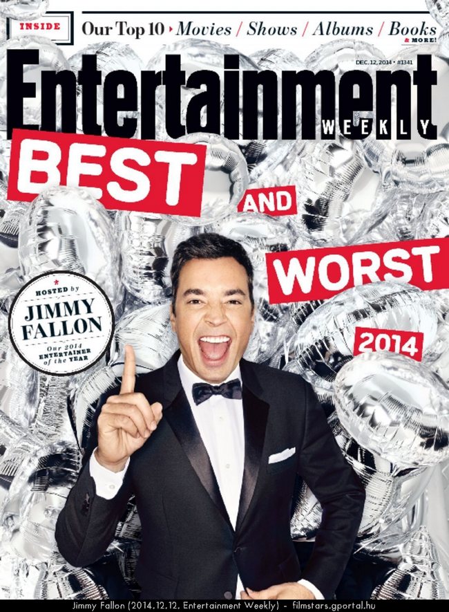 Jimmy Fallon (2014.12.12. Entertainment Weekly)