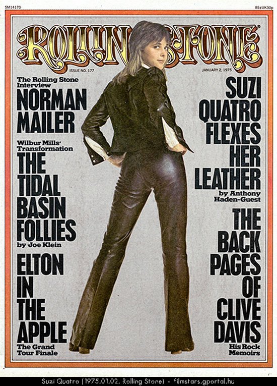 Suzi Quatro (1975.01.02. Rolling Stone)