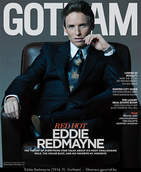 Eddie Redmayne (2014.12. Gotham)