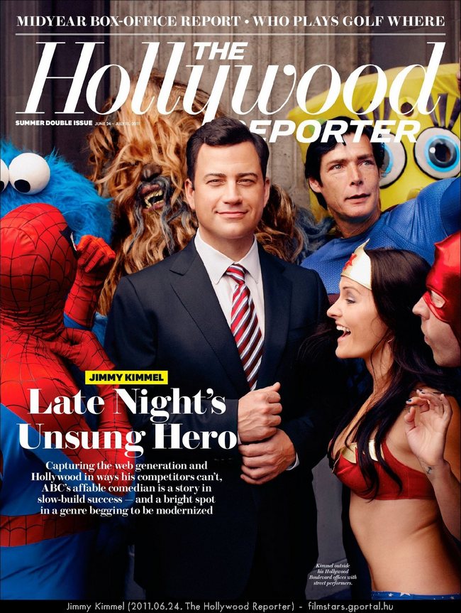 Jimmy Kimmel (2011.06.24. The Hollywood Reporter)