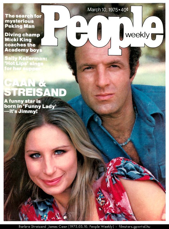 Barbra Streisand & James Caan (1975.03.10. People Weekly)