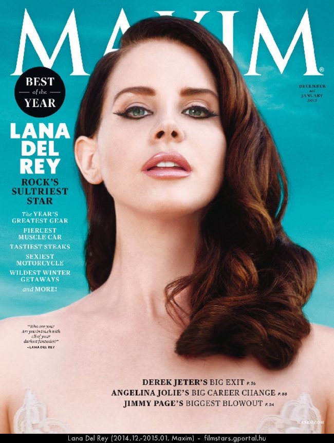 Lana Del Rey (2014.12.-2015.01. Maxim)