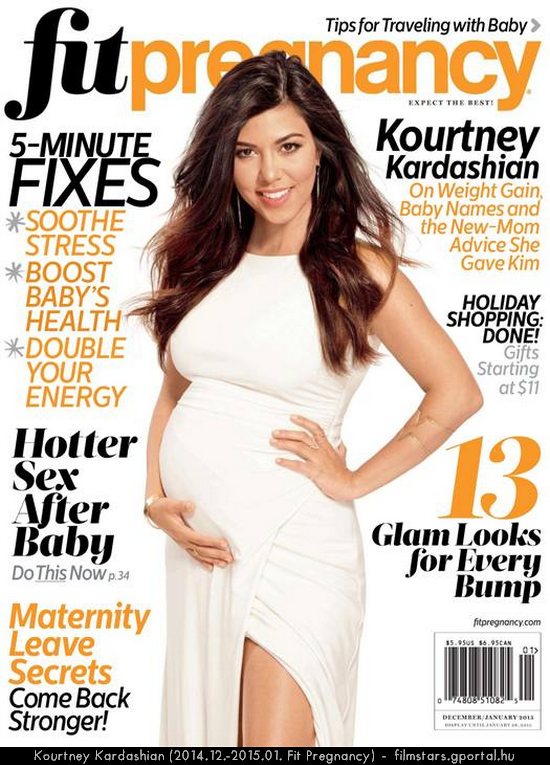 Kourtney Kardashian (2014.12.-2015.01. Fit Pregnancy)