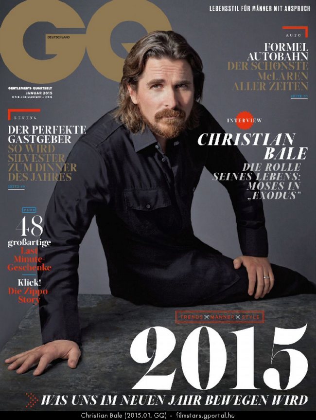Christian Bale (2015.01. GQ)
