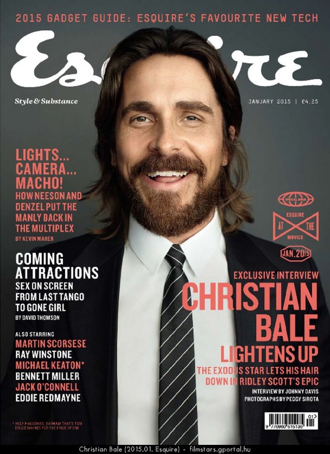 Christian Bale (2015.01. Esquire)
