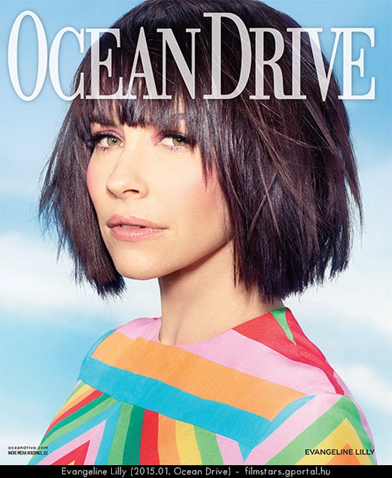 Evangeline Lilly (2015.01. Ocean Drive)