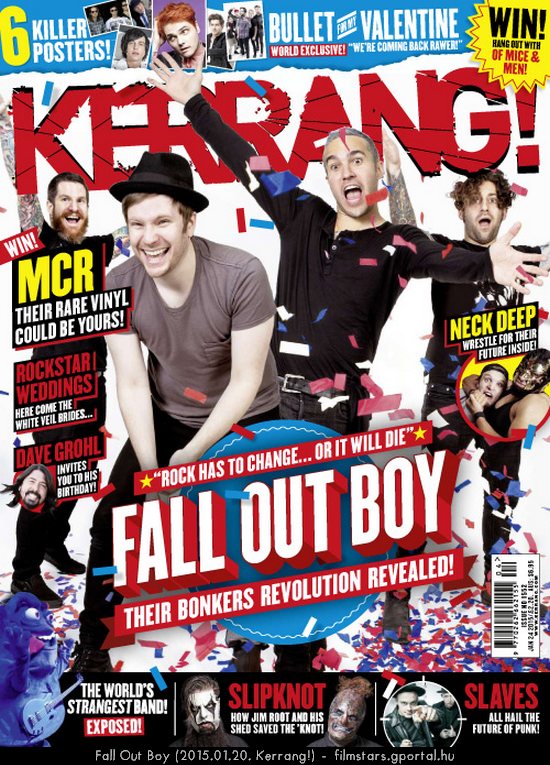 Fall Out Boy (2015.01.20. Kerrang!)