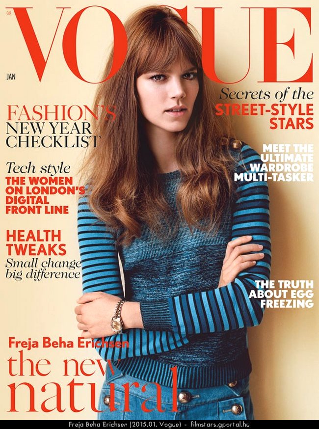 Freja Beha Erichsen (2015.01. Vogue)