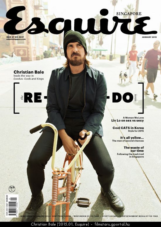Christian Bale (2015.01. Esquire)