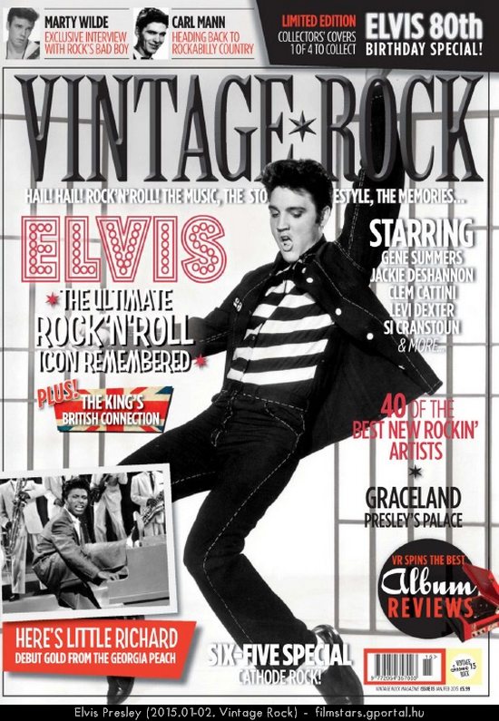 Elvis Presley (2015.01-02. Vintage Rock)