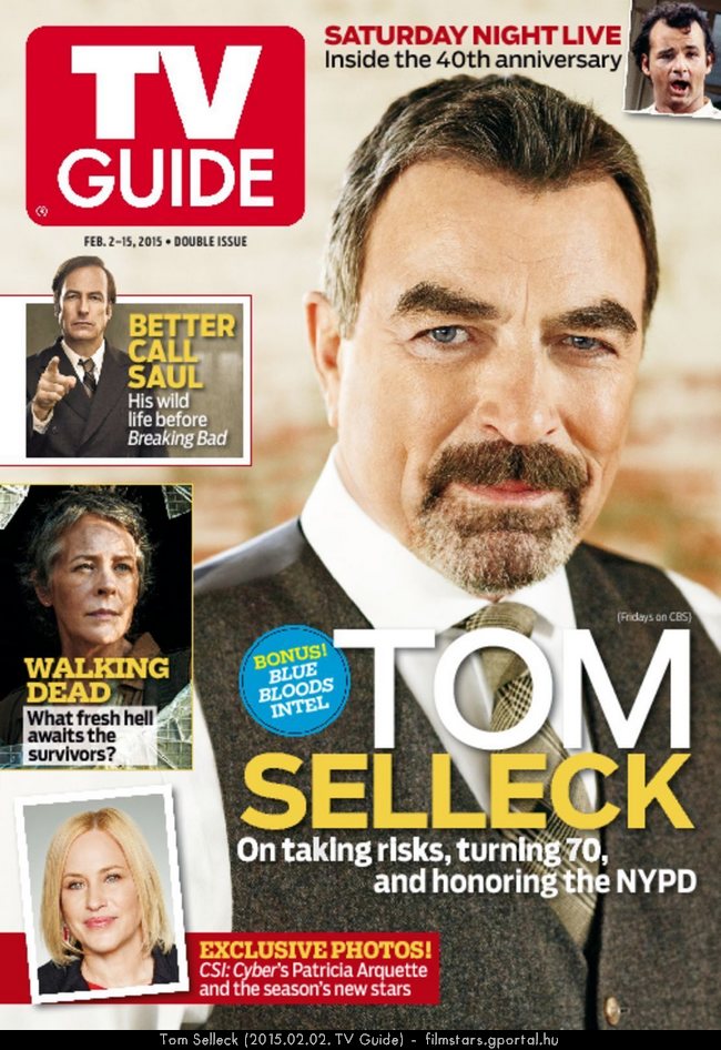 Tom Selleck (2015.02.02. TV Guide)