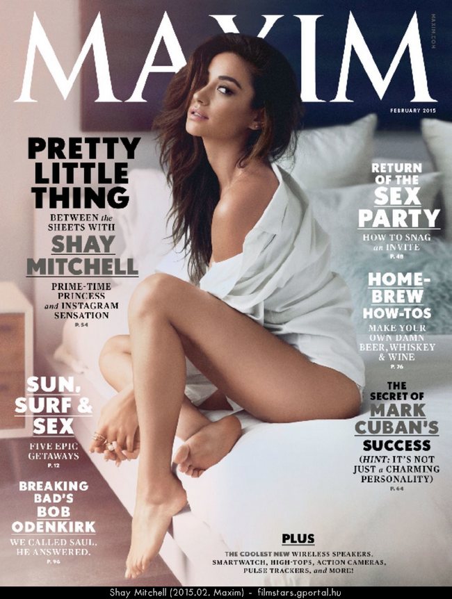 Shay Mitchell (2015.02. Maxim)