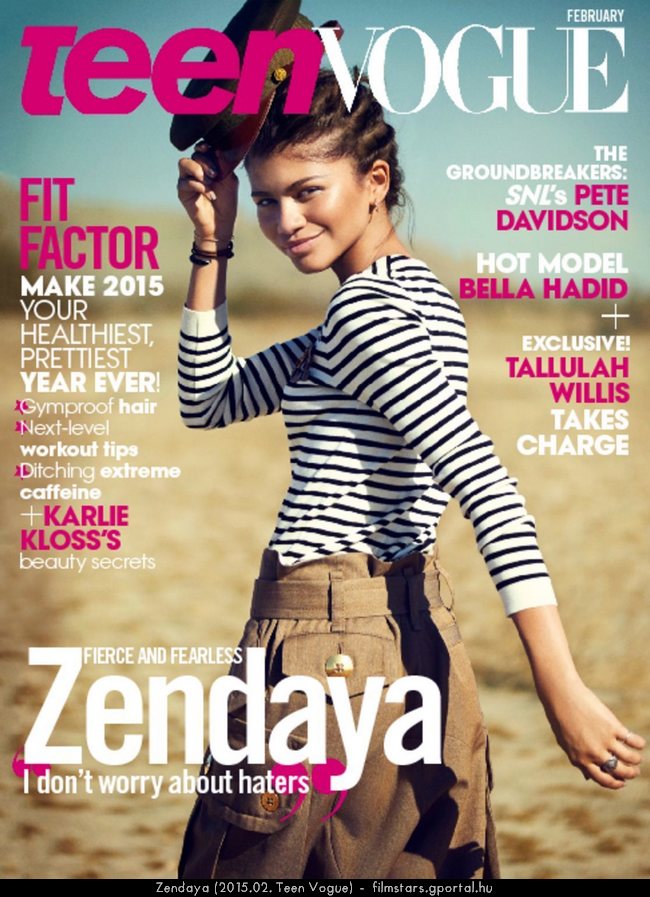 Zendaya (2015.02. Teen Vogue)