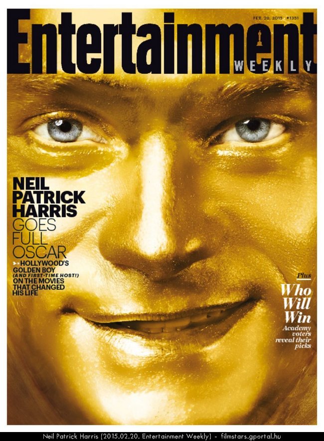 Neil Patrick Harris (2015.02.20. Entertainment Weekly)