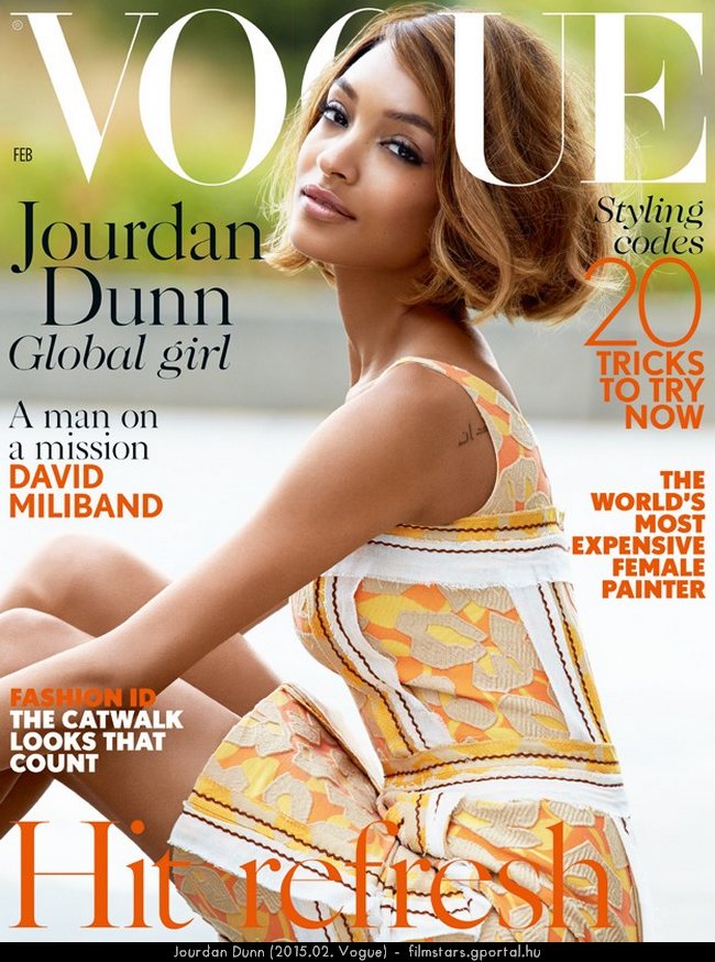 Jourdan Dunn (2015.02. Vogue)