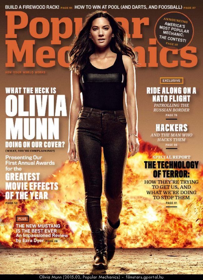 Olivia Munn (2015.02. Popular Mechanics)