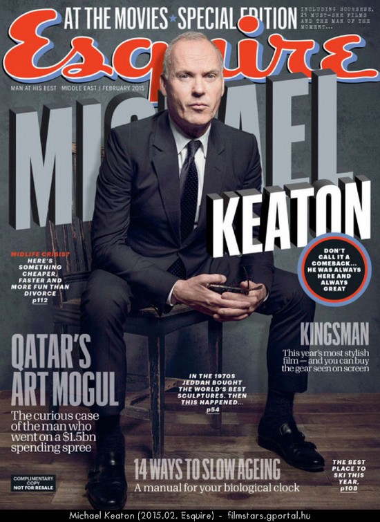 Michael Keaton (2015.02. Esquire)