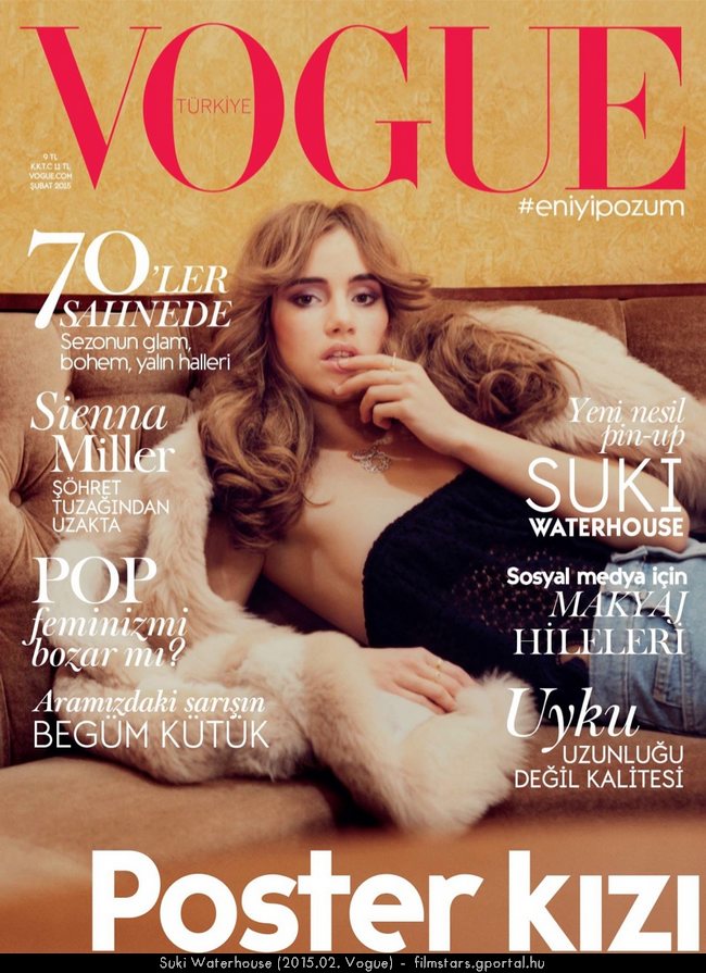 Suki Waterhouse (2015.02. Vogue)