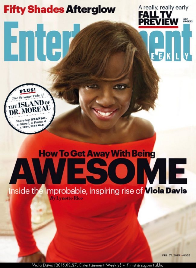 Viola Davis (2015.02.27. Entertainment Weekly)