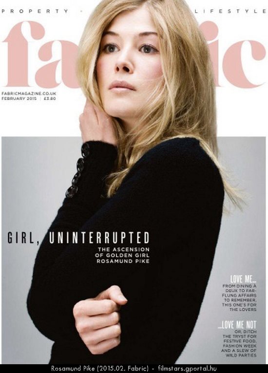 Rosamund Pike (2015.02. Fabric)