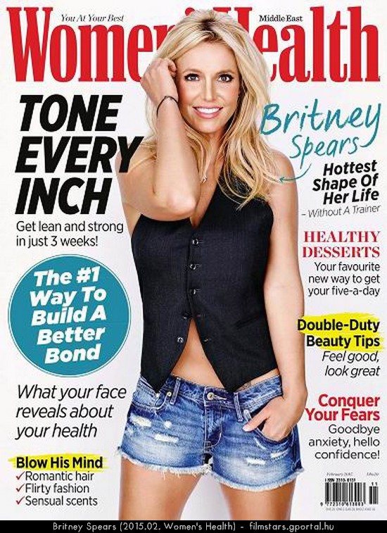 Britney Spears (2015.02. Women's Health)