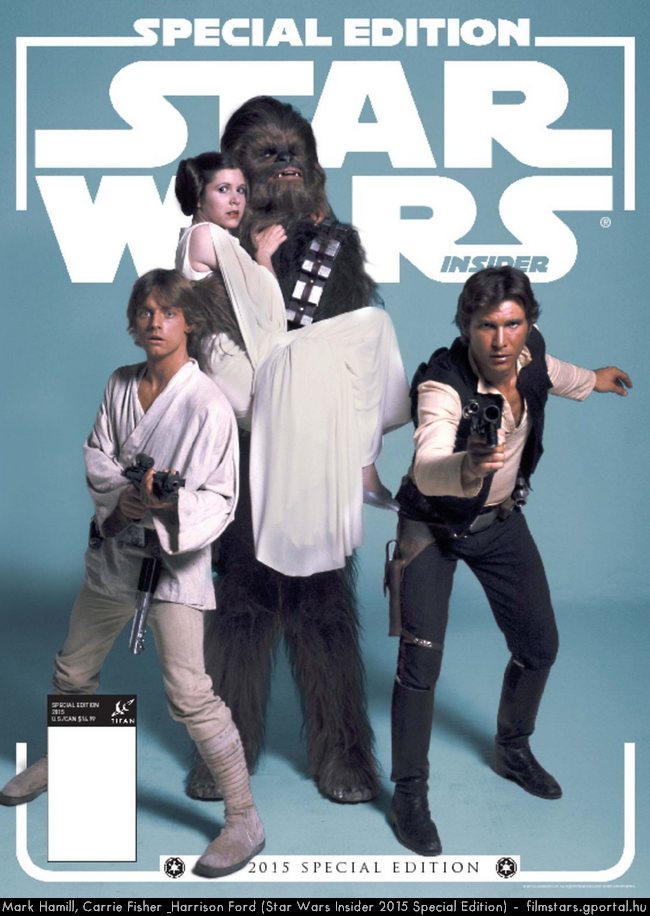 Mark Hamill, Carrie Fisher & Harrison Ford (Star Wars Insider 2015 Special Edition)