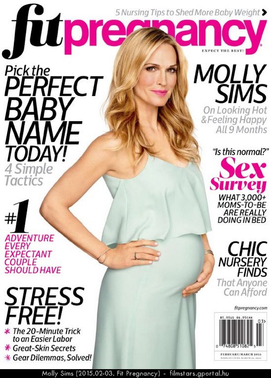 Molly Sims (2015.02-03. Fit Pregnancy)