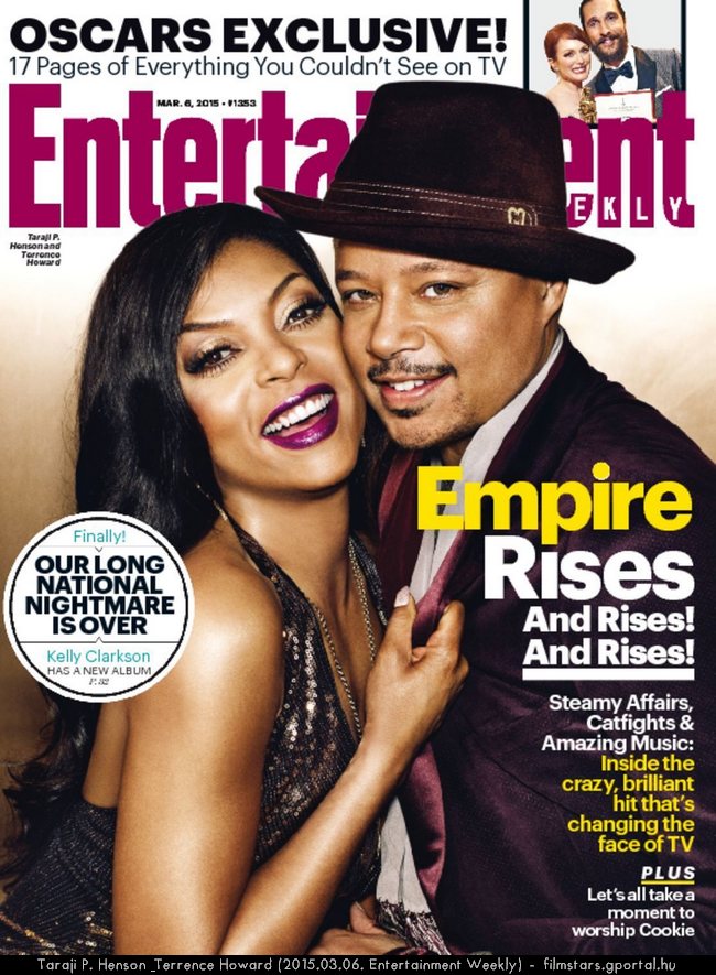 Taraji P. Henson & Terrence Howard (2015.03.06. Entertainment Weekly)