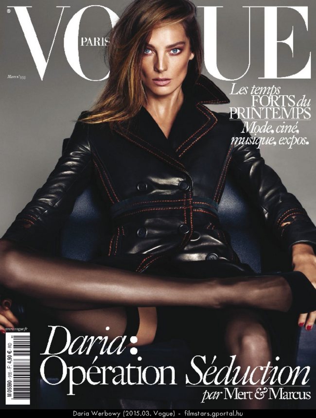 Daria Werbowy (2015.03. Vogue)
