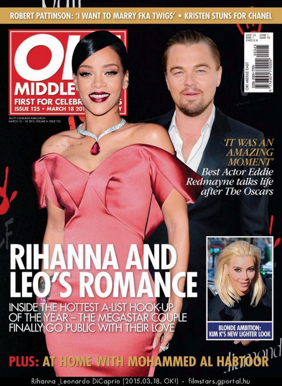 Rihanna & Leonardo DiCaprio (2015.03.18. OK!)