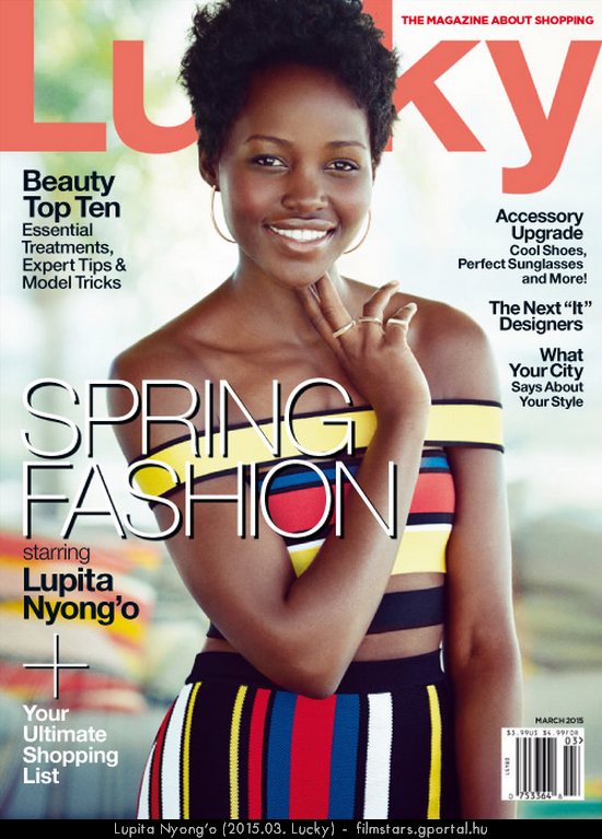 Lupita Nyong’o (2015.03. Lucky)