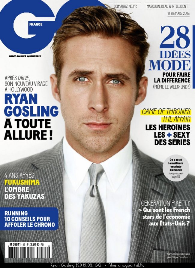 Sztrlexikon - Ryan Gosling letrajzi adatok, kpek, filmek, hrek, cikkek, kzssgi oldalak