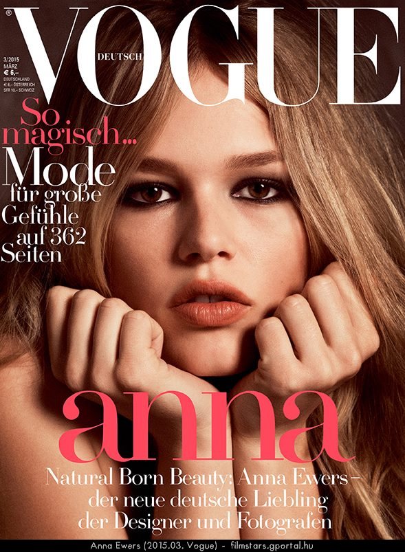 Anna Ewers (2015.03. Vogue)