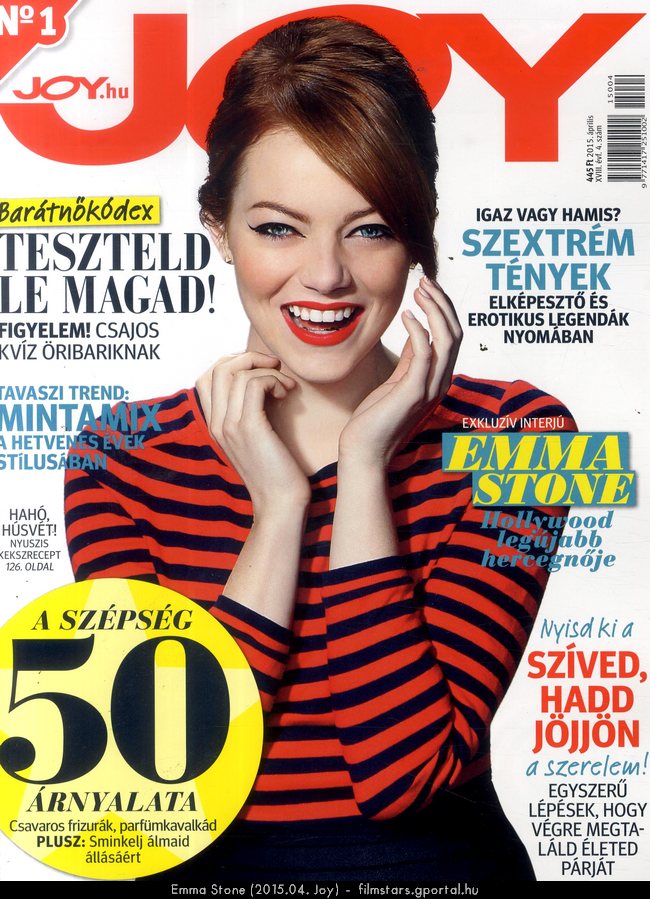 Emma Stone (2015.04. Joy)